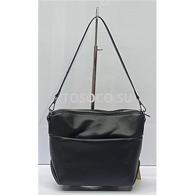 067-2 black сумка Wifeore натуральная кожа 23х21х10
