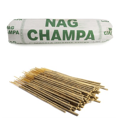 Благовония Вриндаван Nag Champa в цветочной пыльце ручная работа с маслами высокого качества 250гр