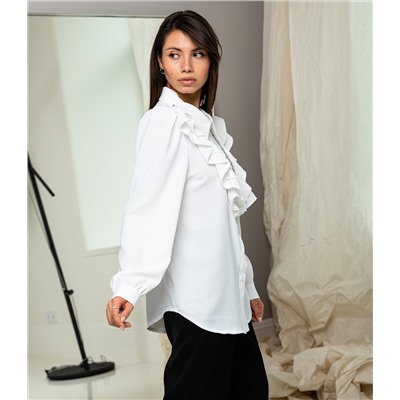 Блуза #КТ1719, белый