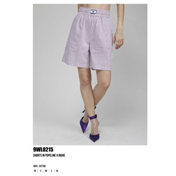 9WL0215  SHORTS IN POPELINE A RIGHE