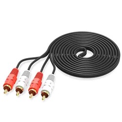 Кабель соединительный 2RCA на 2RCA ENERGY POWER  (черный) 1.5м