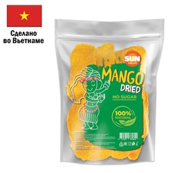 Манго сушеное без сахара SUN AND LIFE 500 г, 4610051861800