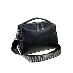 Женская сумка-рюкзак из искусственной кожи, цвет черный