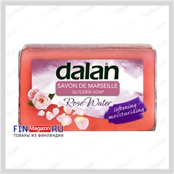 Глицериновое мыло Dalan (с лепестками роз) 150 гр