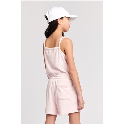 Jack Wills Relaxed Fit Girls Pink Playsuit