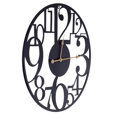 Часы настенные декоративные, L60 W4 H60 см, (1xАА не прилаг.)