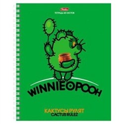 ТЕТРАДЬ 48Л А5Ф КЛЕТКА НА ГРЕБНЕ СЕРИЯ  -КАКТУСЫ РУЛЯТ- 076872