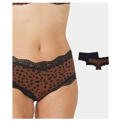 Pantys mit Spitze 2er-Pack, Janina