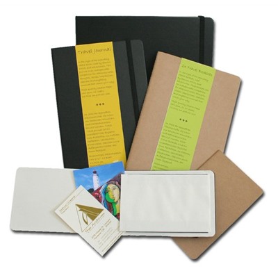 Hahnemuhle Блокнот для набросков "Travel Journals", 140 г/м2, 13,5х21 см, 62 л, портрет, жесткая обложка с резинкой