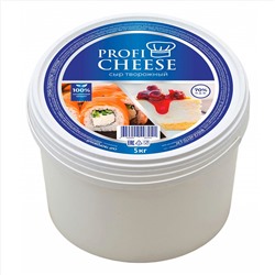 Сыр творожный "PROFI CHEESE" 70% ведро 5,5кг