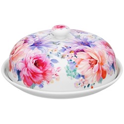 Блинница 23*23*9,5 см "Акварель" NEW BONE CHINA