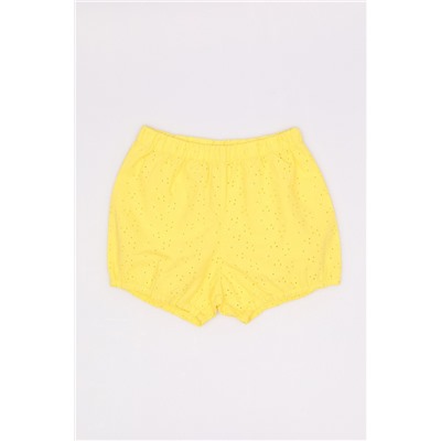 CSBG 90254-30-414 Комплект для девочки (футболка, шорты),желтый