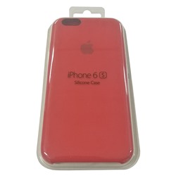 Силиконовый чехол для iPhone 6/6S красный