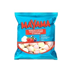 «Mayama», мармелад жевательный со вкусами клубники и черники со сливками, 70 г