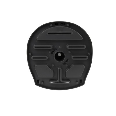 GFmark - Диспенсер для туалетной бумаги - барабан, пластиковый, СЕРЫЙ, с глазком - капля, с ключем  ( 931)