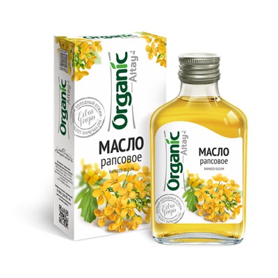 Масло рапсовое, Altay Organic, 100 мл.