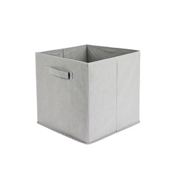 Короб-кубик для хранения "Uno", 30х30х30 см, светло-серый
