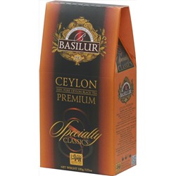 BASILUR. Избранная классика. Сeylon Premium 100 гр. карт.пачка