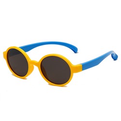 IQ10025 - Детские солнцезащитные очки ICONIQ Kids S5006 С5 желтый-голубой