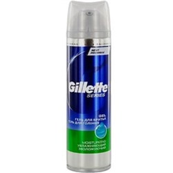 Гель для бритья Gillette (Джилет) Series Moisturising Увлажняющий 200 мл