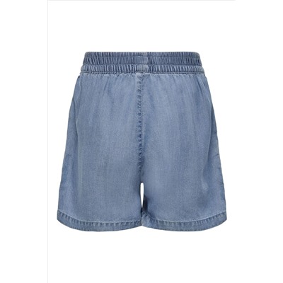 ONLY KIDS Blue Tencel Denim Shorts