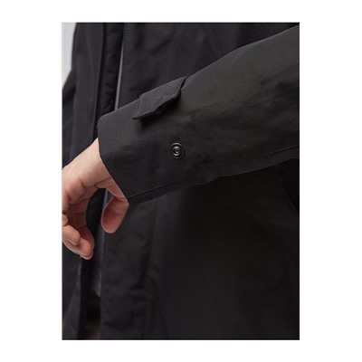 куртка мужская с капюшоном Plaxa, цвет чёрный