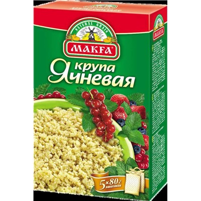 Макфа Крупа Ячневая 400 гр. (5пакетиков)