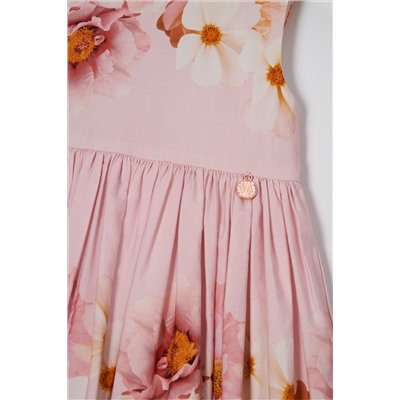 Angel & Rocket Emilia Pink Garden Floral Dress