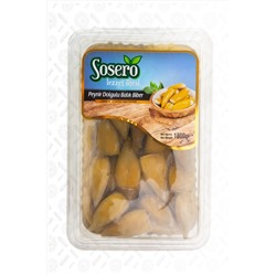Перец острый желтый Sosero фаршированный сыром 1,8 кг 1/2 (пластик)