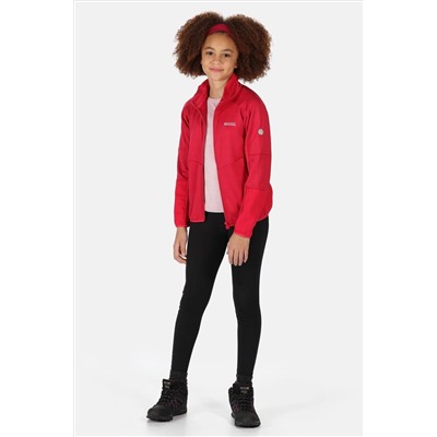 Regatta Junior Red Highton Winter Full Zip Fleece