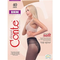 Колготки Conte Bikini 40 den Natural (бежевый) арт 8s-47sp-1