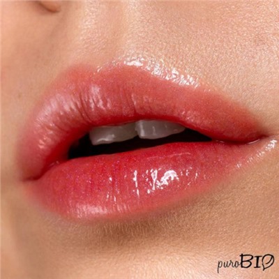 PuroBIO Бальзам для губ 10 мл (тон 02 Розовый грейпфрут)