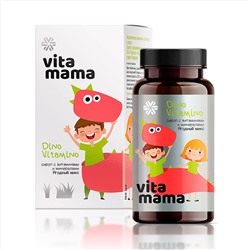 Dino Vitamino, ягодный сироп с витаминами и минералами - Vitamama 150мл