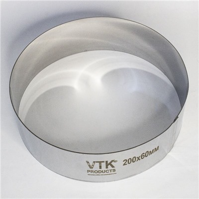 Форма кольцо диаметр 200 мм высота 60 мм VTK Products
