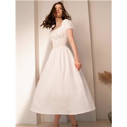 Платье Vilatte D22.524-Р белый