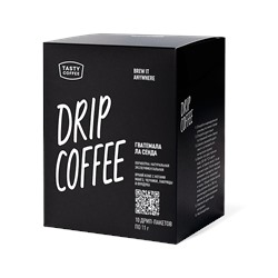 Кофе Дрип-пакеты Гватемала Ла Сенда (10 дрип-пакетов для заваривания в чашке)