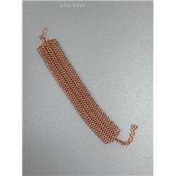 Медный браслет,плетение Чешуя Дракона MB051-1