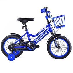 Велосипед 14" Rocket 101, цвет синий