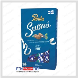 Шоколадные конфеты с черникой Panda Suomi 250 гр