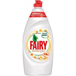 Средство для мытья посуды Fairy (Фейри) Нежные руки Ромашка и витамин Е, 900 мл