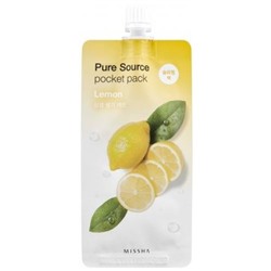 Маска для лица MISSHA Pure Source Pocket Pack (Lemon) 10 мл