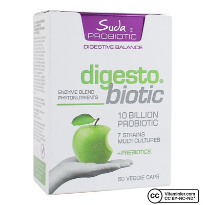 Пробиотик Digesto Biotic 60 капсул в воде