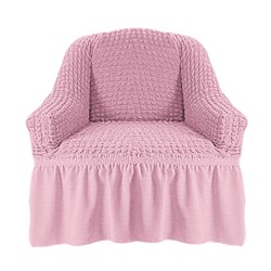 Чехол на кресло, розовый