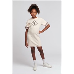 Juicy Couture Girls Brown T-Shirt Dress