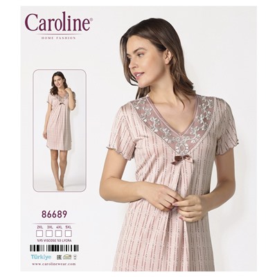 Caroline 86689 ночная рубашка 4XL, 5XL