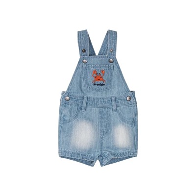 lupilu® Baby Jeans-Latzhose mit aufgesetzter Brusttasche