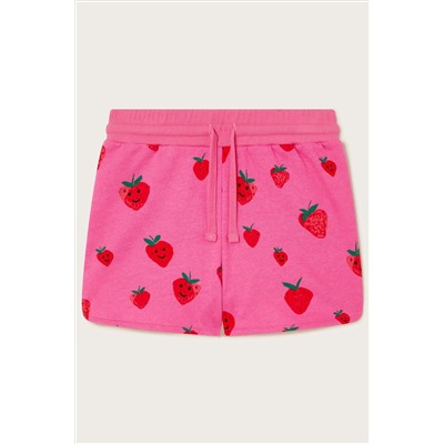 Monsoon Pink Sally Strawberry Shorts