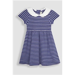 JoJo Maman Bébé Classic Peter Pan Jersey Dress