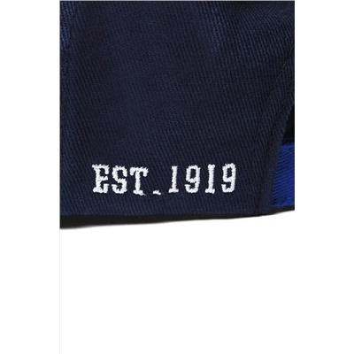 Бейсбольная кепка унисекс темно-синего цвета с вышивкой Huntın