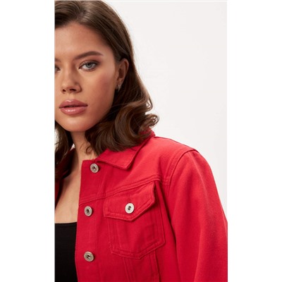 Джинсовая куртка P312-1221 red